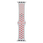 DR Ремінець для Apple Watch Band Silicone Nike + Protect Case 40/41 mm Колір 12, Темно-синій / Білий, фото 8