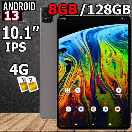 Планшет-телефон Adronix X10 Plus LTE 8/128 DUAL SIM 10.1" IPS FULL HD 1920x1200, фото 1