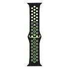 DR Ремінець для Apple Watch Band Silicone Nike + Protect Case 40/41 mm Колір 05, Чорно-пудровий, фото 6