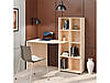 Стіл письмовий зі стелажом з полицями КС-07 Дуб Сонома, фото 6