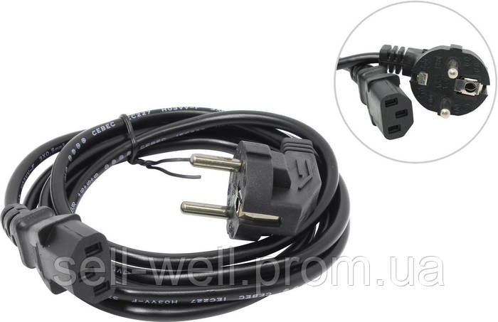 Сетевой шнур питания кабель для блока питания от 220V 1.5 метра ACS ...