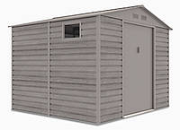 Металевий сарай для садового інвентарю Light Wood Montreal Hardmaister