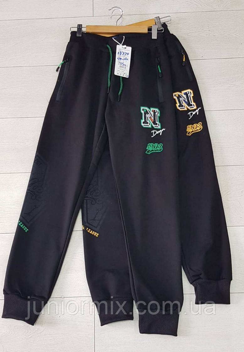 Підліткові трикотажні спортивні штани для хлопчиків гуртом GRACE