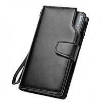 Чоловічий гаманець клатч портмоне барсетка Baellerry business S1063 Чорний mn