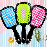 Розчіска Superbrush для укладання всіх типів волосся будь якої довжини в коробці масажна, фото 10