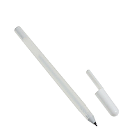 Ручка гелева 0,8 мм, біла mn