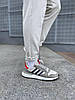 Чоловічі кросівки Adidas ZX 500 RM Grey Взуття Адідас ЗХ сірі легкі весна осінь літо, фото 6