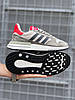Чоловічі кросівки Adidas ZX 500 RM Grey Взуття Адідас ЗХ сірі легкі весна осінь літо, фото 5