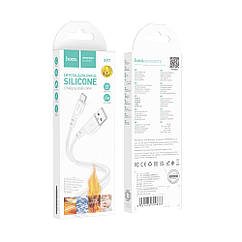 DR USB Hoco X97 Crystal color Silicone Type C Колір Рожевий