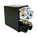 Реле тиску для компресора автоматика 230 В (пресостат) Vorfal V02025, фото 5