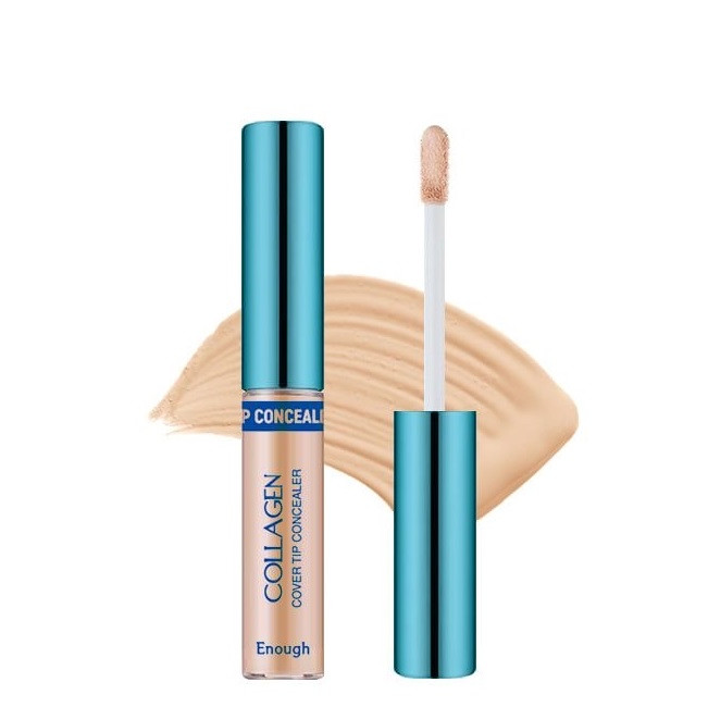 Консилер для обличчя з колагеном Enough Collagen Cover Tip Concealer No01, 9 г
