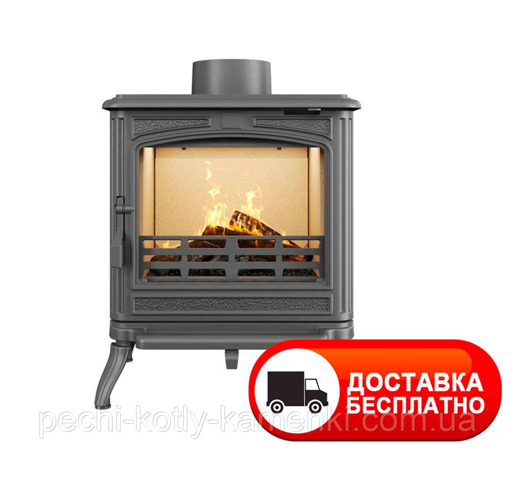 Чавунна піч KAWMET Premium HESTIA S17 ECO з вторинним допалюванням (підведення повітря зовні)