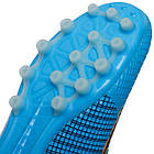 Бутси футбольні з носком Zelart 2588 розмір 39 Blue-Deep Blue-Gold, фото 8