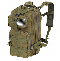 Рюкзак тактический военный 30 литров Iso Trade Армейский большой рюкзак с подсумками Туристический рюкзак
