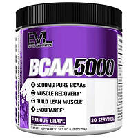 Аминокислота BCAA EVL BCAA 5000, 30 порций Виноград (258 грамм) CN8677-6 SP