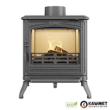 Чавунна піч KAWMET Premium HESTIA S17 ECO з вторинним допалюванням (підведення повітря зовні), фото 3
