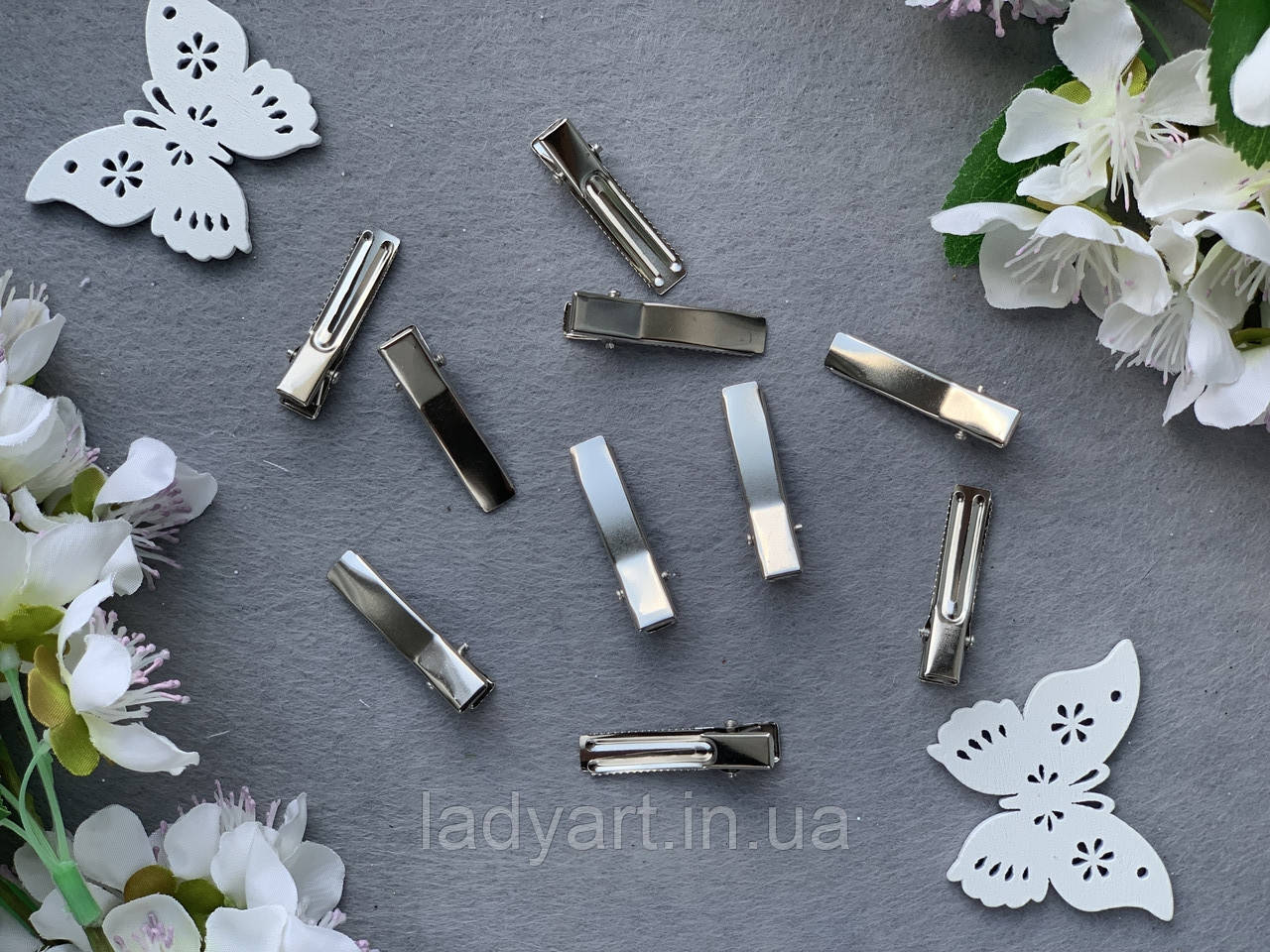 Заготівля качечка 3.5 см 2 вусика, 50 шт/уп