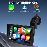 7-дюймовый монитор с Apple CarPlay и Android Auto сенсорный экран GPS Навигация Wi-Fi Bluetooth