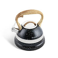 Чайник зі свистком EDENBERG 3л EB-8808 Чорний mn