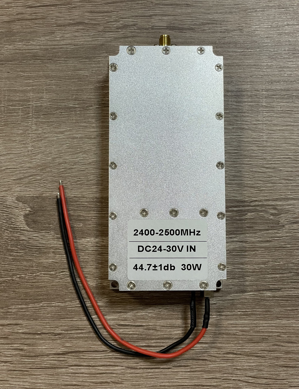 Підсилювальний модуль РЕБ Anti Drone YNX-2.4G, 30W (2400-2500Mhz), джаммер 2.4ГГц, з циркулятором, на LDMOS транзисторі