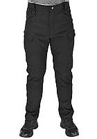 Тактичні штани легкі Soft Shell (без флісу) карго Eagle SP-02 Чорні M mn