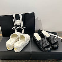 Женские шлёпанцы Chanel (доставка 14-18 дней)