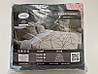 Літня ковдра-покривало 200х220см Лелека Текстиль Різнокольорове пір'я, фото 3