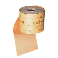 Абразивная бумага в рулонах Radex Р180, 115мм х 50м