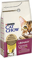 Сухой корм для взрослых кошек Cat Chow Urinary для поддержания здоровья мочевыводящей системы с курицей 1.5 кг
