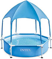 Intex 28209, каркасний басейн 183 x 38 см. CANOPY METAL FRAME