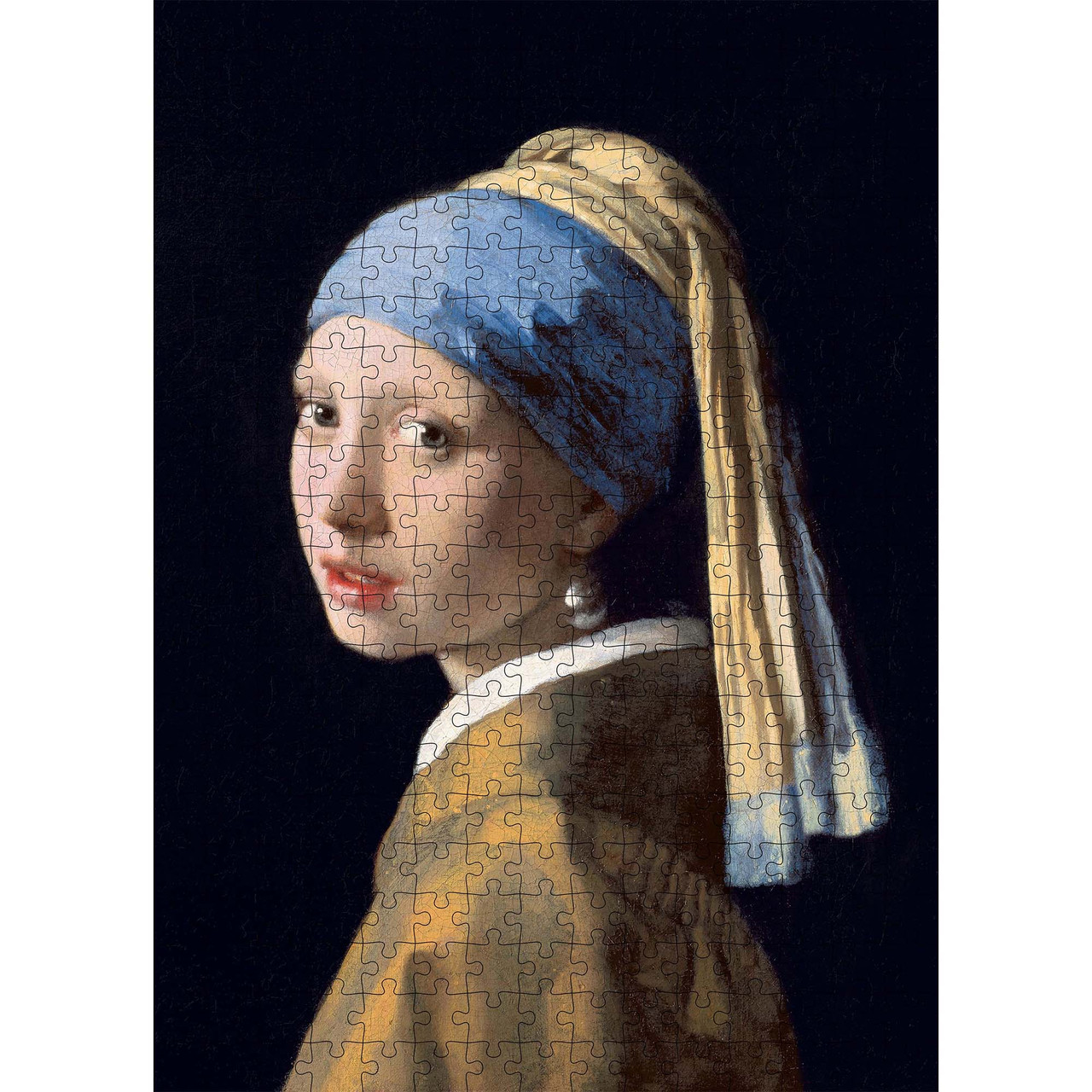 Класичний Дерев'яний Пазл Woods Story Дівчина з перловою сережкою (Ян Вермер) L, фото 1