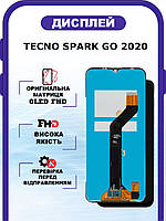 Дисплей Tecno Spark Go оригинальный без рамки, экран Tecno