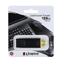 DR USB Flash Drive 3.2 Kingston DT Exodia 128GB Цвет Черный желтый