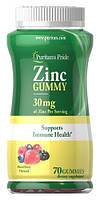 Puritan's Pride Zinc Gummy 30 mg 70 жувальних цукерок 25878 PS