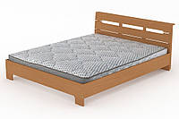 Двуспальная кровать Компанит Стиль-160 бук BS, код: 6541279