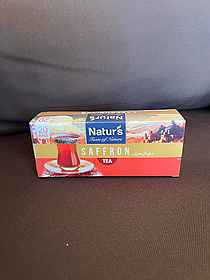 Чай з шафраном Natur's Tea with Saffron 20 шт