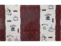 Термосалфетка на стол 1-сторонняя 0,98*0,58м #16 пластик Кофейные зерна ТМ Bona Domus BP