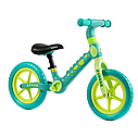 Біговел Corso CS-12530 Зелений дитячий велобіг, нейлонова рама і вилка колеса EVA 12, фото 5
