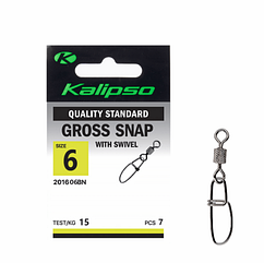 Застібка Kalipso Gross snap with swivel 201606BN №6(7)