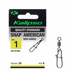 Застібка Kalipso Snap American with swivel-201101BN №1(6)