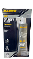 Прозорий силіконовий герметик Silicone Gasket transparent 85гр. (-40°C до +180°C) MANNOL