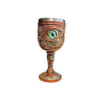 Келих для вина 3D Око Зелений