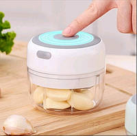 Кухонный электрический измельчитель Release hands one click garlic пищевой мини чоппер чеснокодавка.