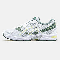 Кроссовки мужские Asics Gel-1130 белые, Асикс Гель -1130 кожа текстиль. Код MD-1461