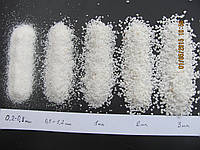Мраморный песок белый 1,0-1,5 мм от 25 кг