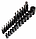 Набір головок TORX + біти в головці TORX/E-TORX (1/4, 3/8, 1/2) 25 од. SATRA S-H2548T, фото 4