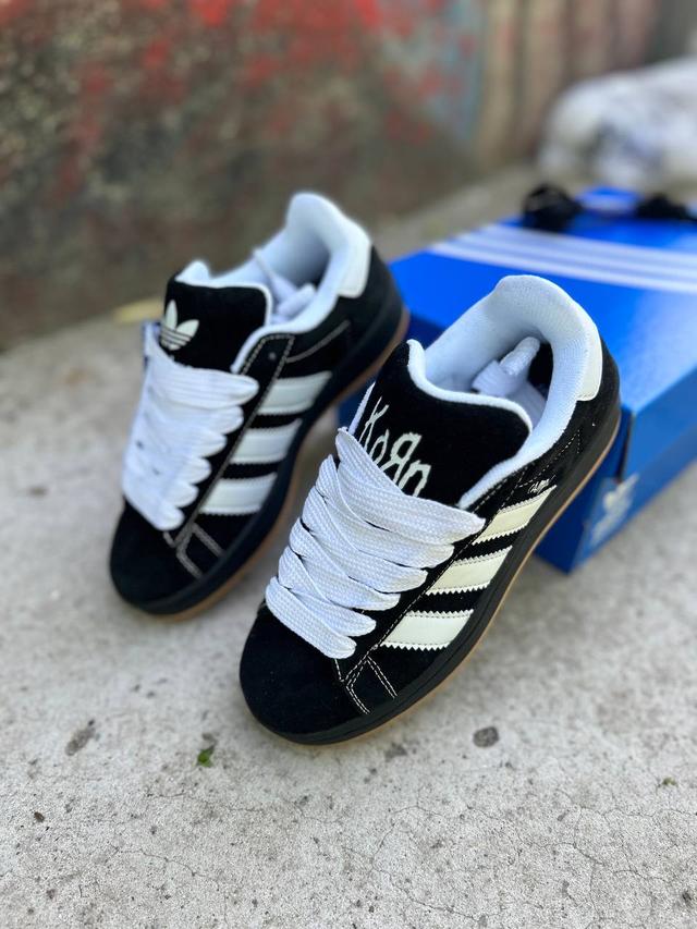 Adidas Campus KORN 00S Black White Rare 2126971026