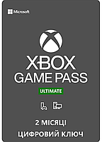 Карта оплаты Xbox Game Pass Ultimate, 2 месяца: Game Pass Console + PC + Core + EA Play