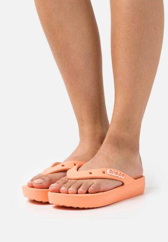 Crocs classic platform flip в'єтнамки жіночі крокс.