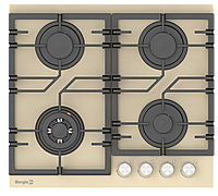 Варочная поверхность газовая BORGIO D 6392-19 Ivory Glass